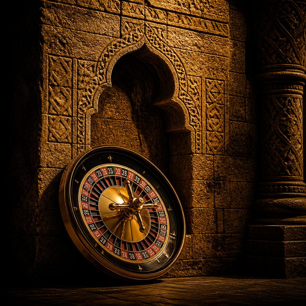 Gold slot reels showing lucky sevens